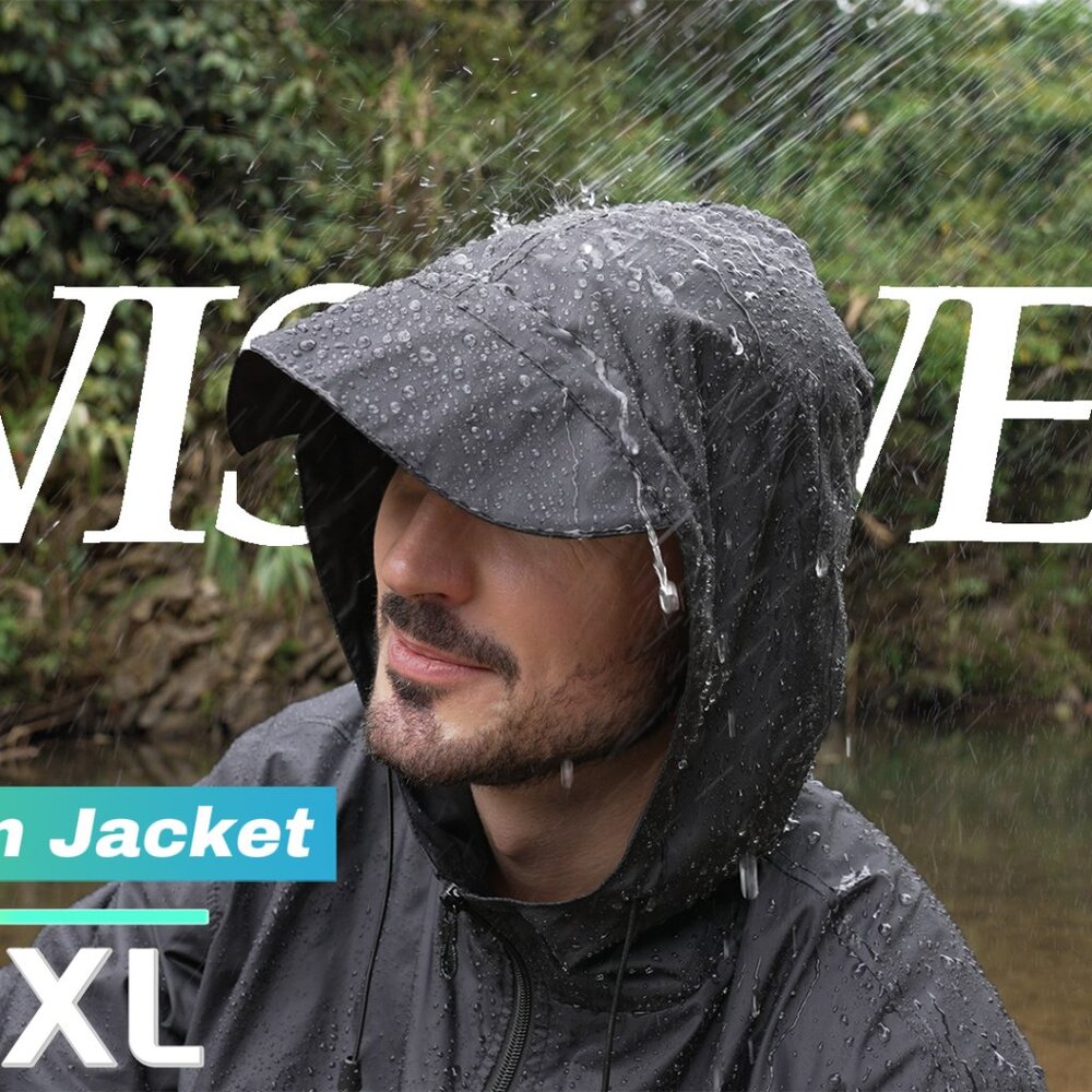 Waterproof Windbreaker Packable Lightweight Hoode… - image 6